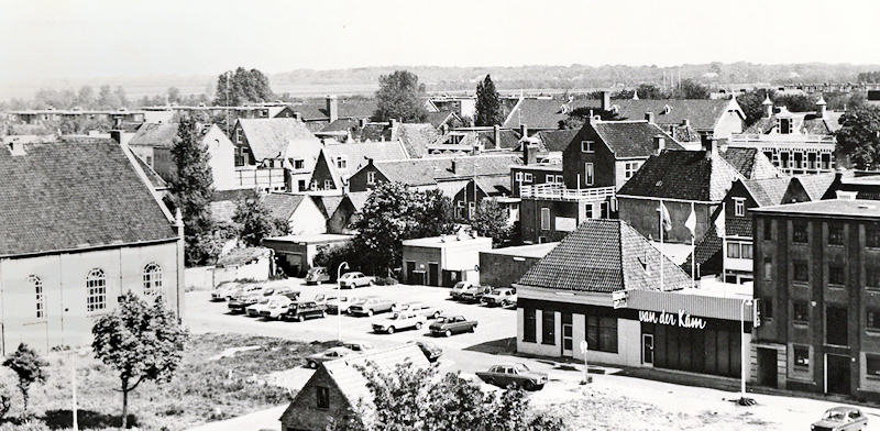Uitzicht vanaf Crackstate-torentje  omstreeks 1980